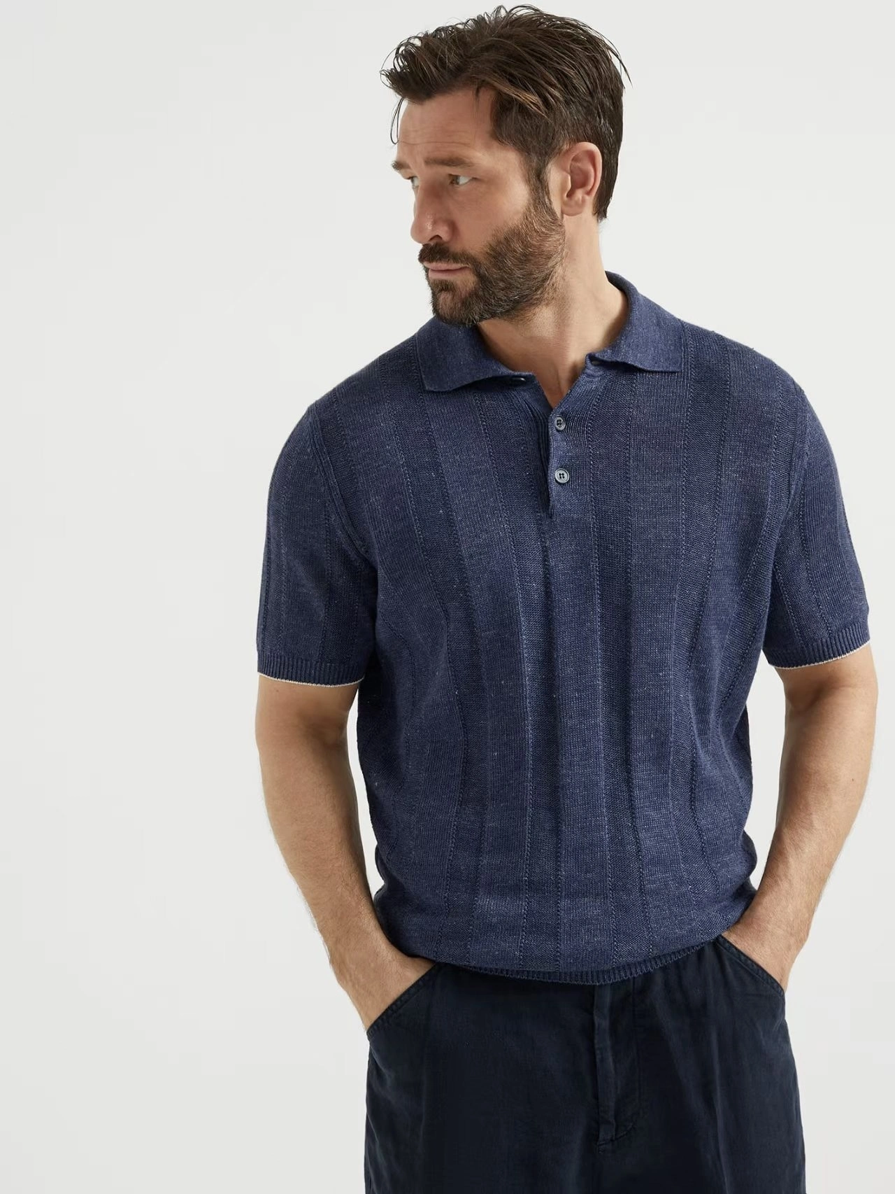 wg.luxury- 2ru9588o POLO Cotton Linen fabric 3colour item:E-F352J0710-3H